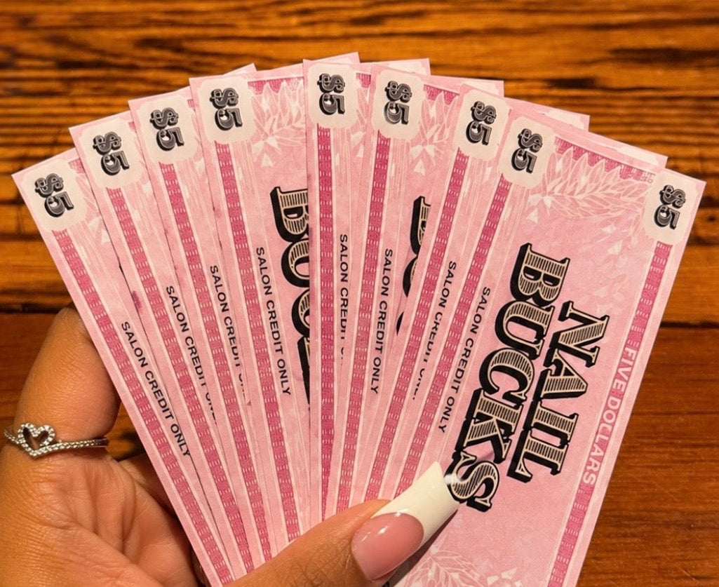 Reusable $5 Nail Bucks (10 Pack)